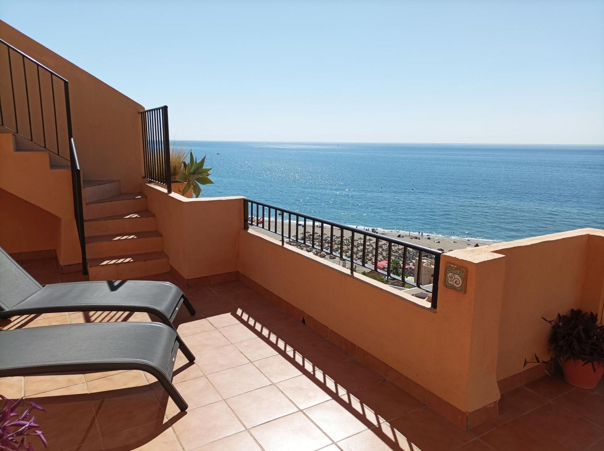 Carvajal Beach Seaview Apartment Benalmádena Esterno foto